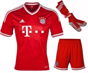 13-14 Bayern Munich Home Jersey Whole Kit(Shirt+Short+Socks) 13-14 Bayern Munich Home Jersey Whole Kit(Shirt+Short+Socks)