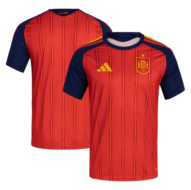 2026 FIFA World Cup Spain Home Soccer Jersey Shirt 2026 FIFA World Cup Spain Home Soccer Jersey Shirt